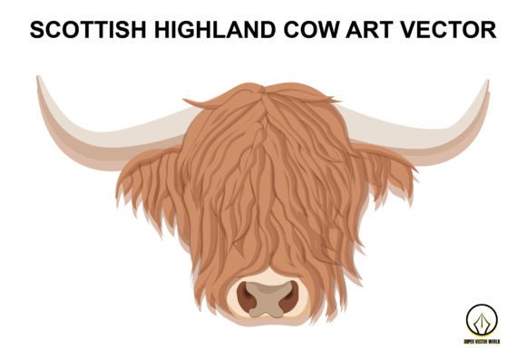 Download SCOTTISH HIGHLAND COW VECTOR MATERIAL JP - Vector Collection