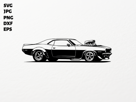 Download Hot Rod Car SVG for Cricut Sublimation - Premium Resources