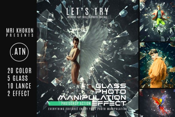 Download Glass Photo Manipulation Effect - Hot Collection