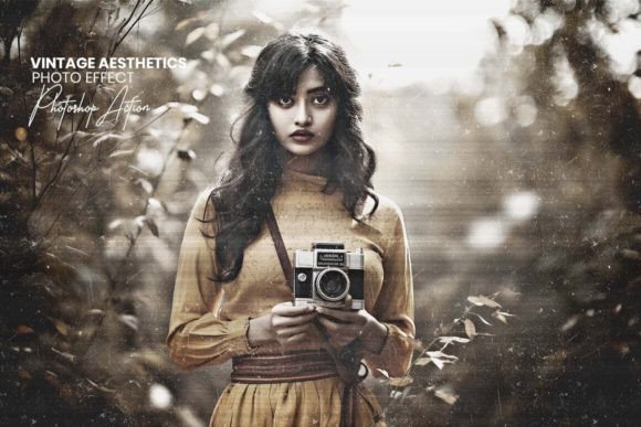 Download Vintage Aesthetics Photo Effect - Hot Collection