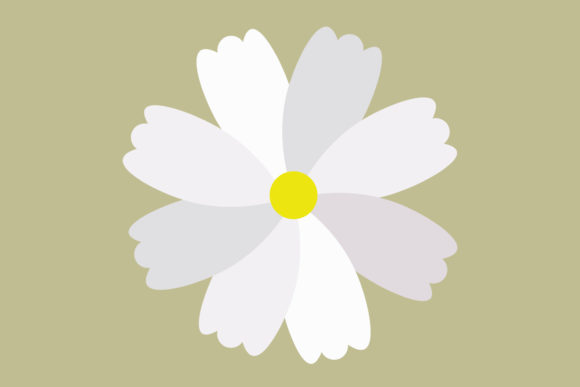 Download Vector Flower Graphics in Gray - Vector Collection