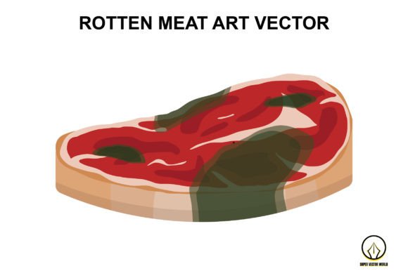 Download Rotten Meat Vector Material JPG EPS - Vector Collection