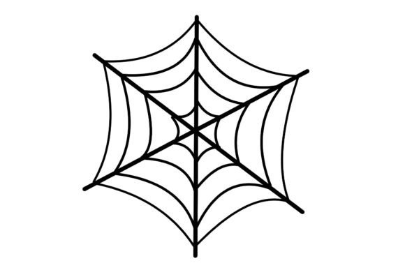 Download Halloween Spider Web Vector Illustration - Vector Collection