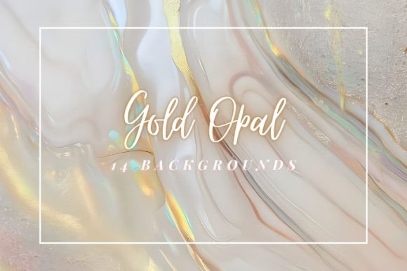 Download Faux Gold Opal Marbled Background - Old Collection