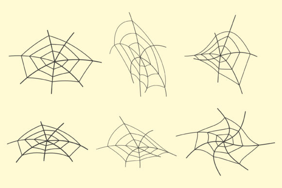 Download Halloween Spider Web Vector Collection - Vector Collection