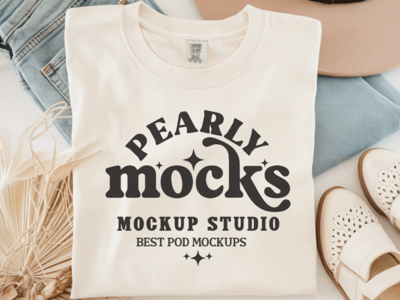 Download Comfort Colors C1717 Folded Mockup 13 - Old Collection