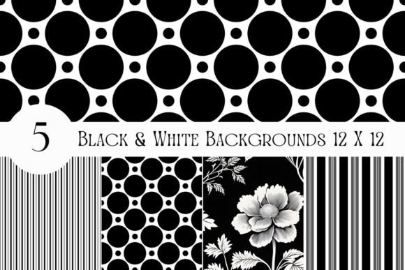 Download Black and White Bold Backgrounds - Old Collection