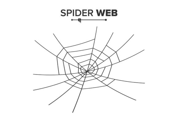 Download Halloween Spider Web Vector. Black - Vector Collection