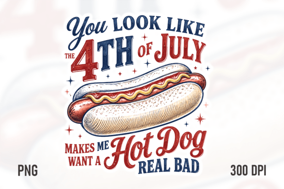 Download Hot Dog 4th of July PNG - Hot Collection
