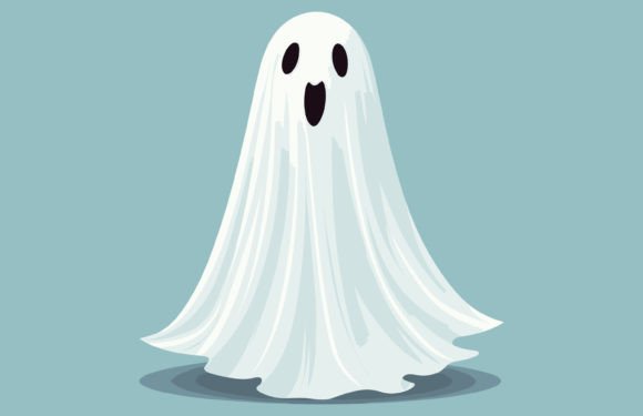 Download White Sheet Ghost Vector Illustration - Vector Collection