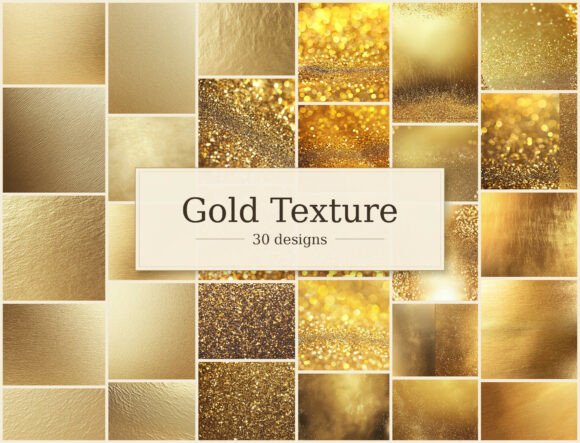 Download Gold Glitter Digital Paper Texture - Old Collection