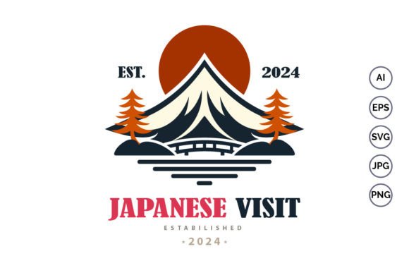 Download Japan Visit Mountain Sunrise Vector - Vector Collection